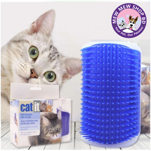 Cat Self Groomer Brush || Cat Massage Device with catnip