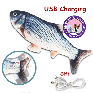 Cat Moving Floppy Fish Toy