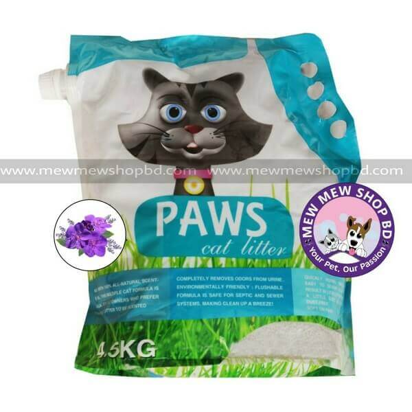 Paws Cat Litter Lavender 5L