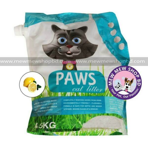 Paws Cat Litter Lemon 5L