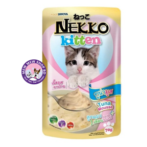 NEKKO Kitten Pouch Tuna Mousse 70gm