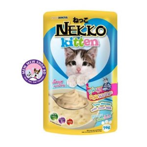 NEKKO Kitten Pouch Tuna Mousse with Goat Milk 70gm