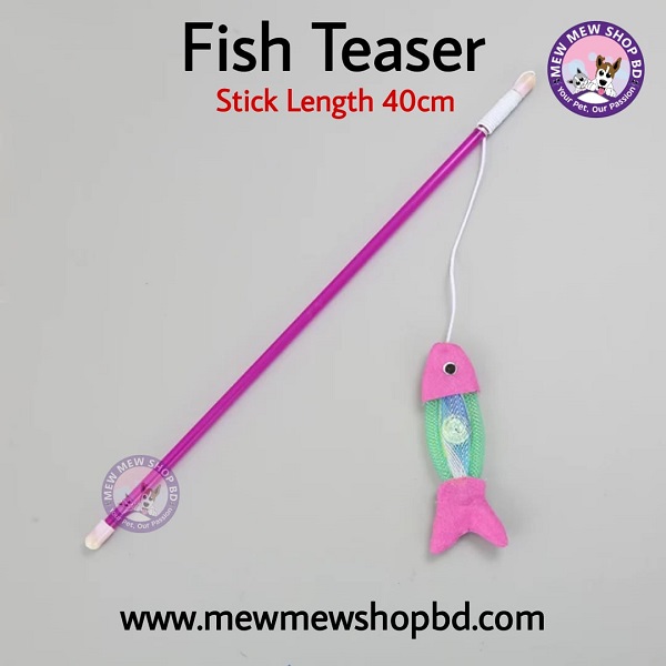 Fish Teaser Toy For Cat