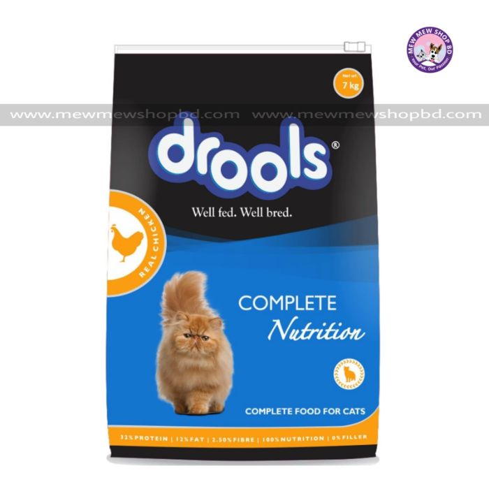 Drools Adult Cat Food Real Chicken 7kg