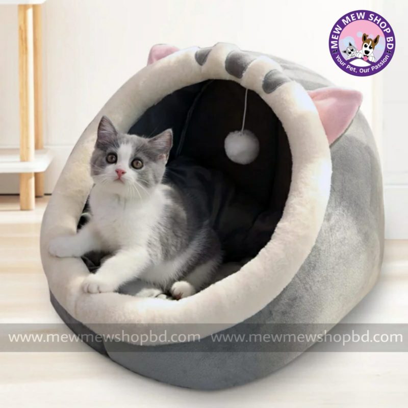 Cartoon Cat House for Pet Cat & Puppy