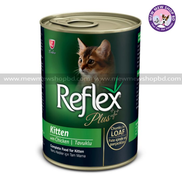 Reflex Plus Kitten Can Food with Chicken 400g