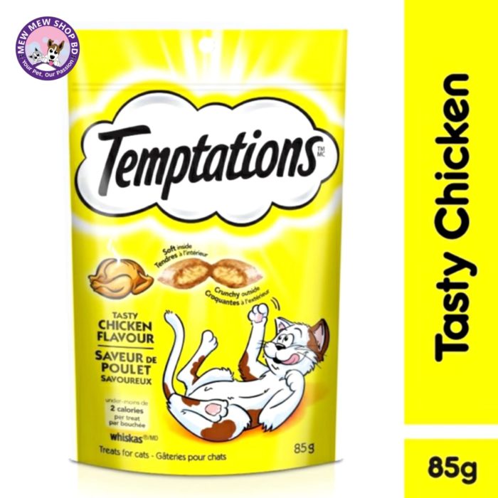 Temptations Cat Treat Tasty Chicken Flavor 85g