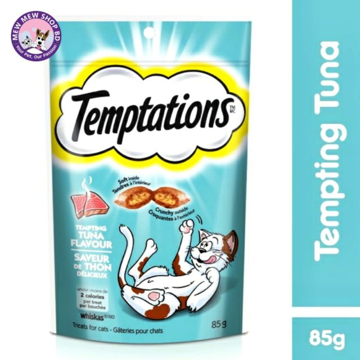 Temptations Cat Treat Tempting Tuna Flavor 85g