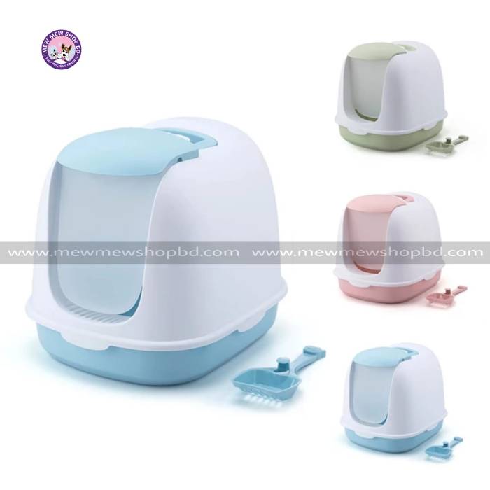 Premium Closed Litter Box for Pet Cat (Inside Dhaka Only)