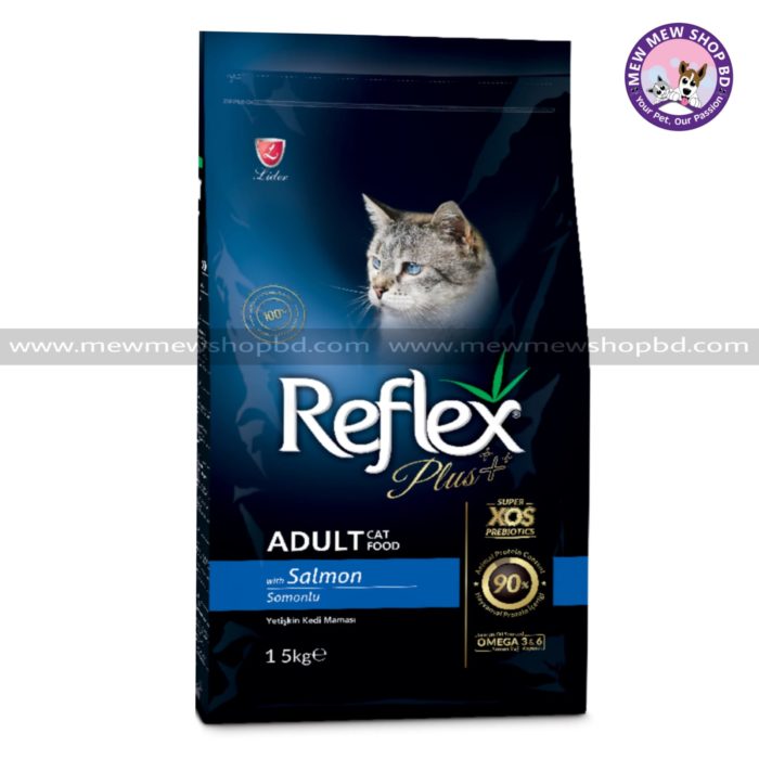 Reflex Plus Adult Cat Food Salmon 15Kg