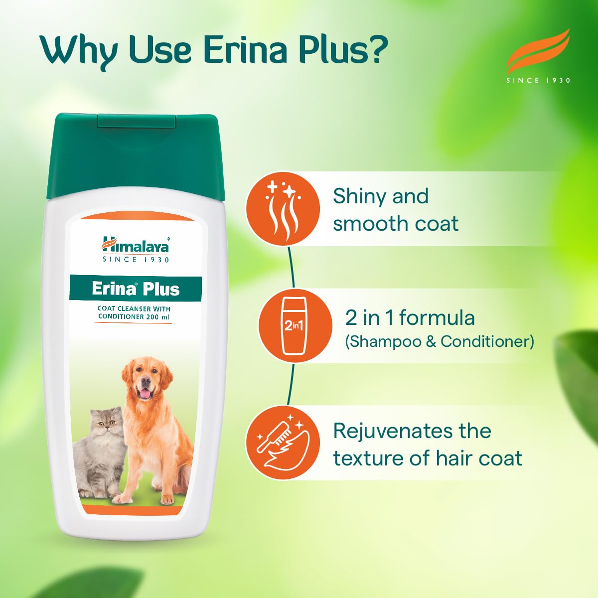 Himalaya Erina-Plus Cleanser With Conditioner 200ML