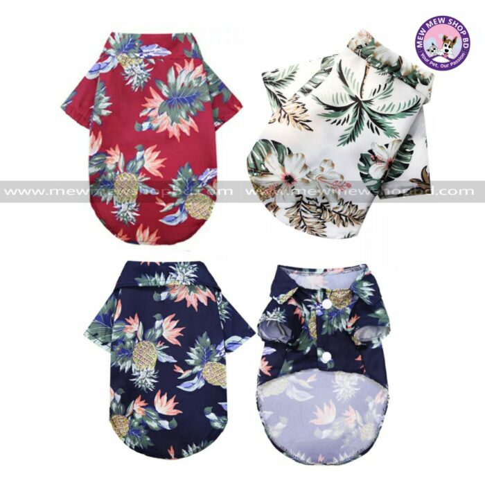 Printed Half sleeve Dress /  Shirt for Pet & Cat ( No Exchange)