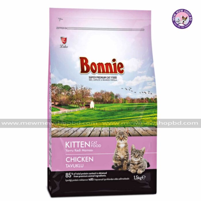 Bonnie Kitten Food Chicken (1.5kg)