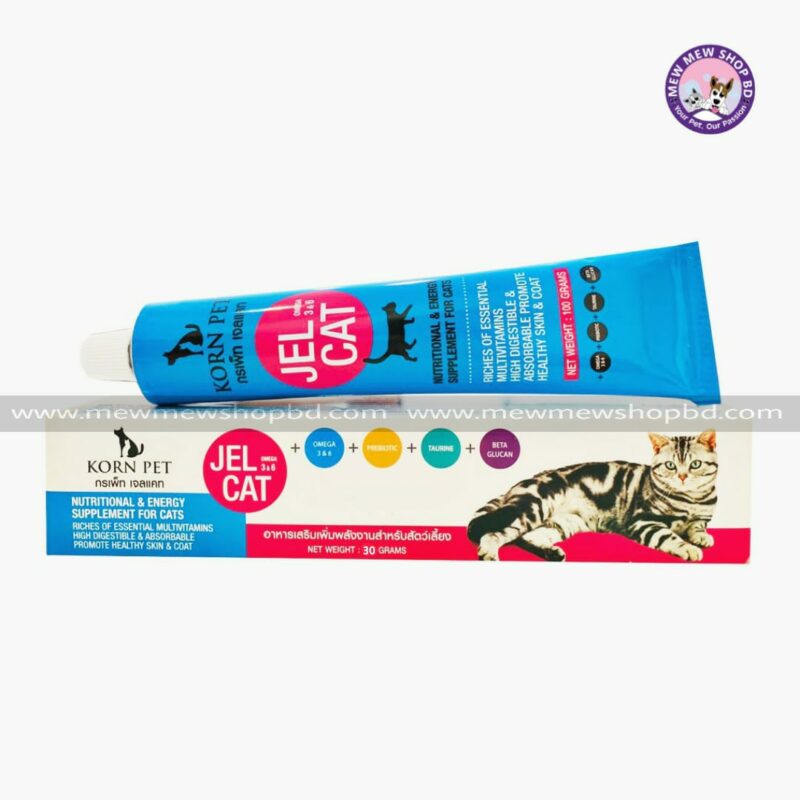 Korn Pet Gel Multivitamin Supplement for Cats (30g)