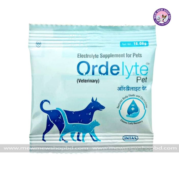 Ordelyte Pet Electrolyte Supplement For Dogs & Cats