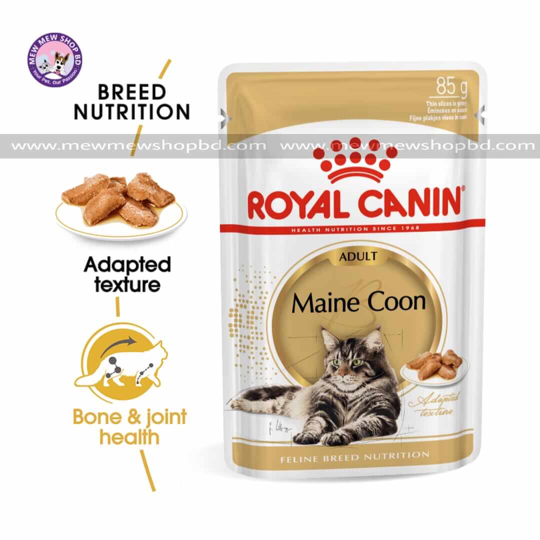 Royal Canin Wet Cat Food Pouch Maine Coon 85g
