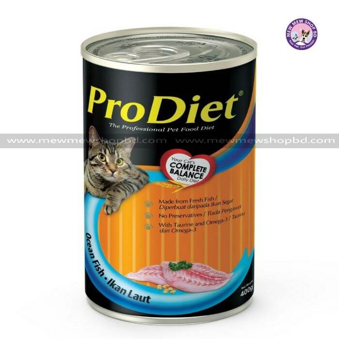 ProDiet Cat Canned Food Ocean Fish 400g