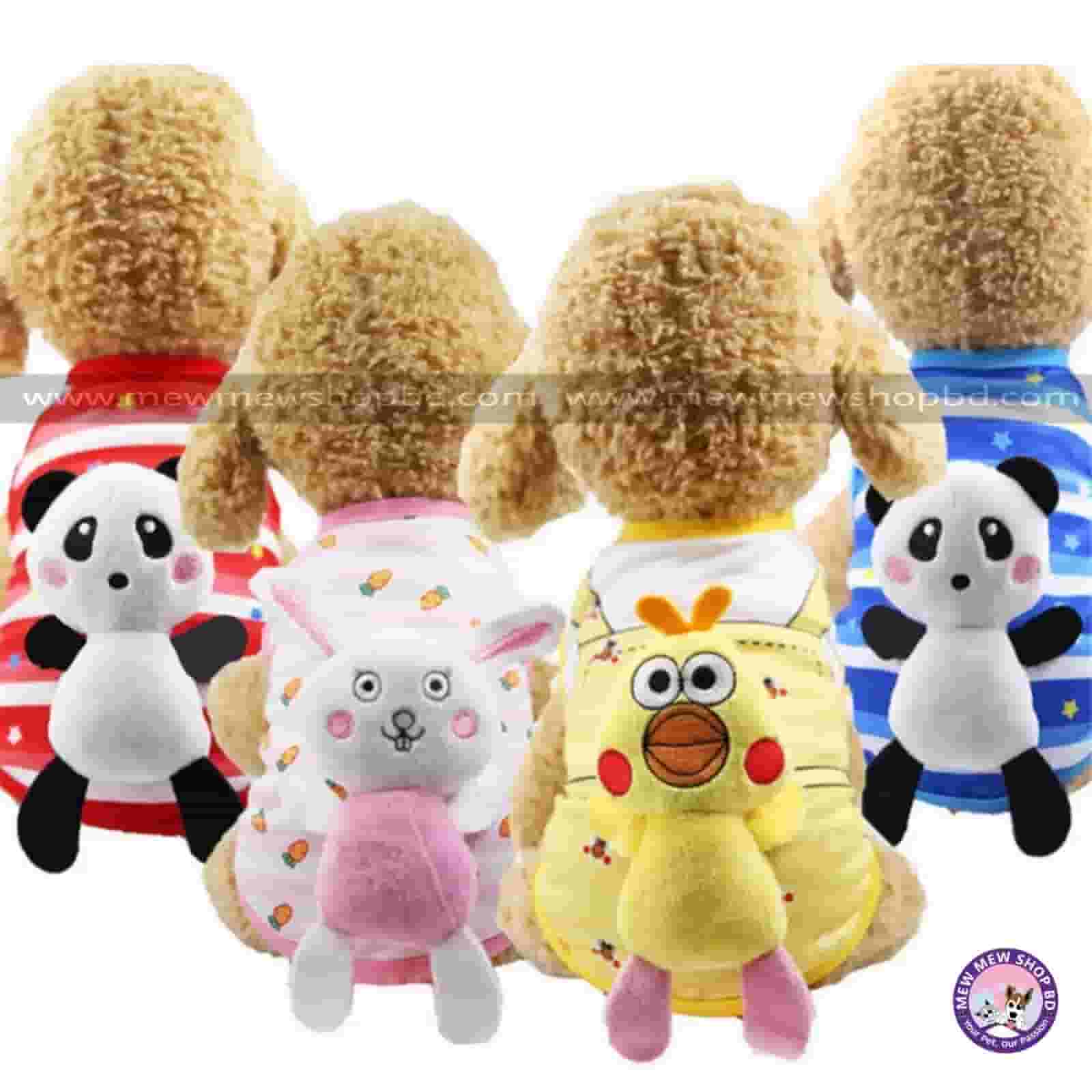 Pet Soft Spring Warm Pet Cat Clothes / Sweater with Doll For Pet Cat ( No Exchange )