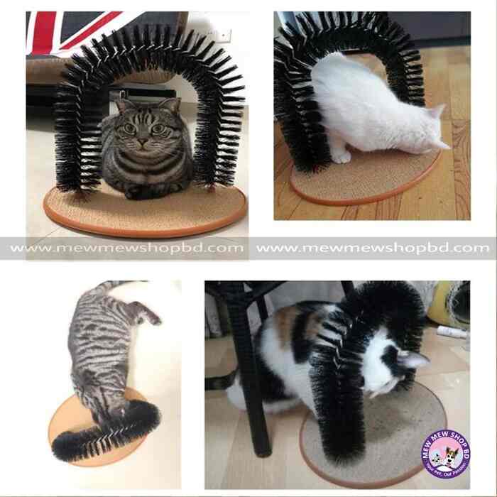Pet Cat Arch Itching/ Scratching Device Scratcher Toy With Mouse