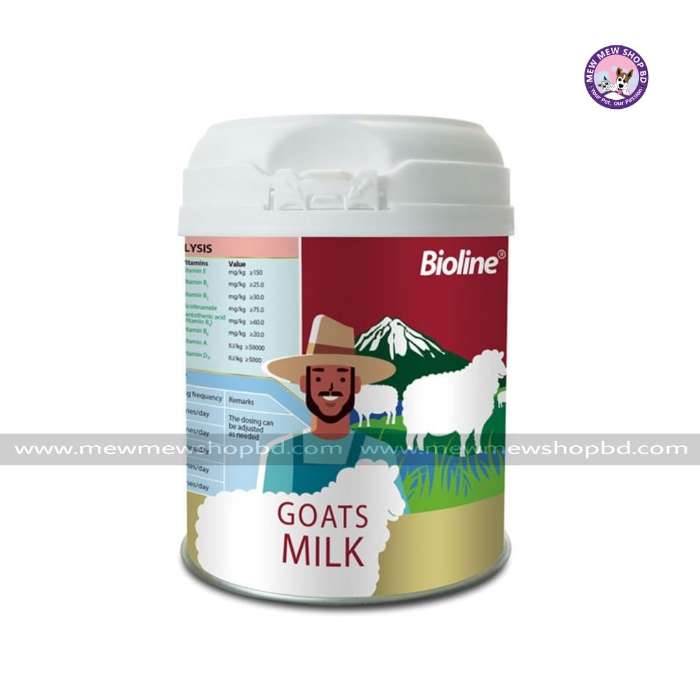 Bioline Goats Milk Replacer for Dogs & Cats 200g