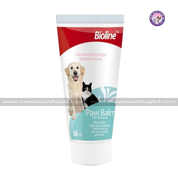 Bioline Paw Care Balm Cream for Pet 50 ml