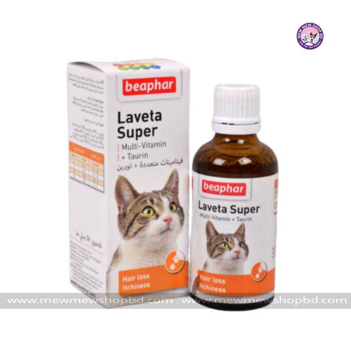 Beaphar Laveta Super Multivitamin cat 50ml