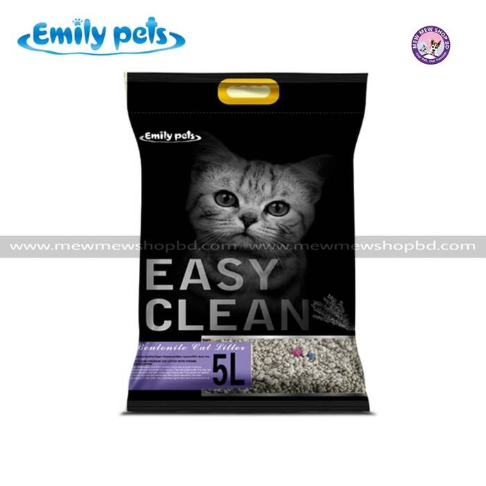 Easy Clean Bentonite Cat Litter Lavender 5L