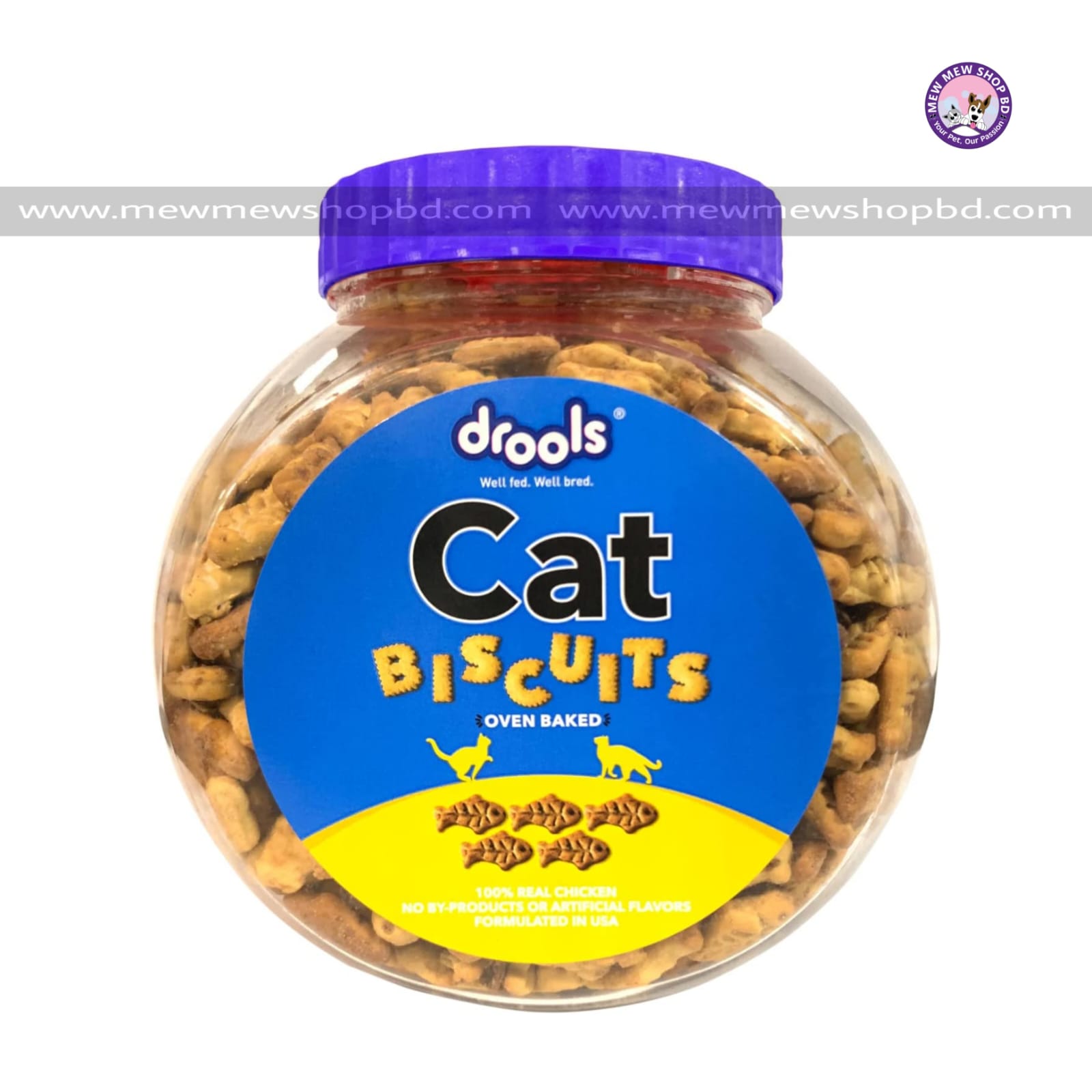 Drools Cat Oven Baked Biscuits 400 gm
