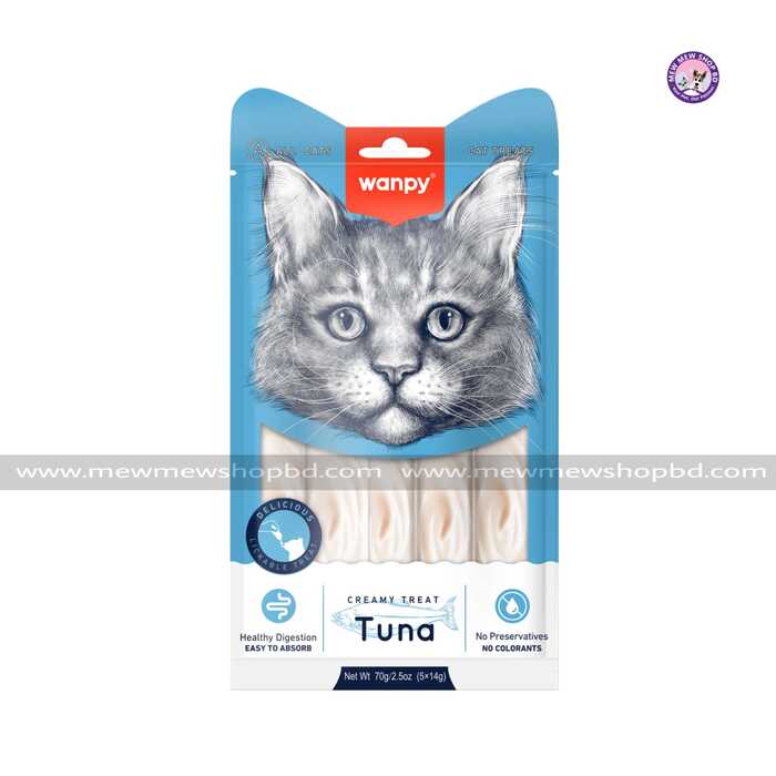 Wanpy Creamy Treats for Cats Tuna 70g