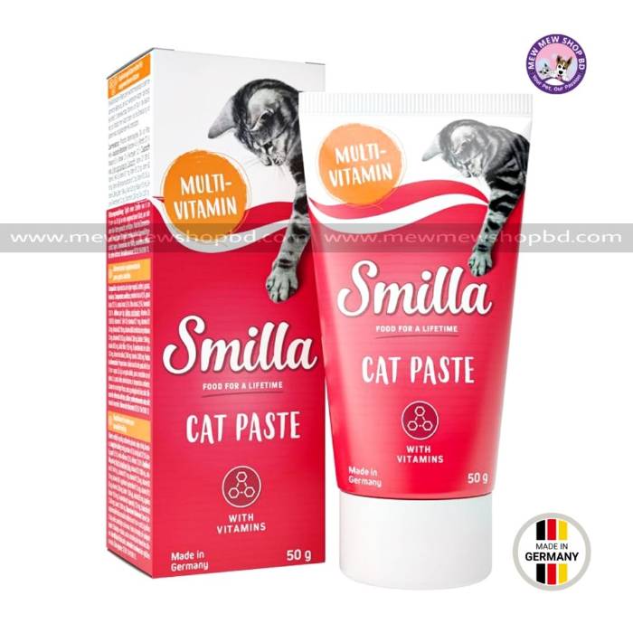 Smilla Multi-Vitamin Cat Paste 50G