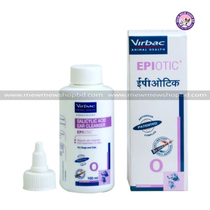 Virbac Salicylic Acid Ear Cleanser/ Cleaner For pet (100 ml)