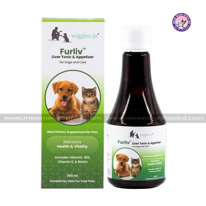 Furliv Liver Tonic for Cats and Dogs Appetite Booster 200ml (Nov 2025)