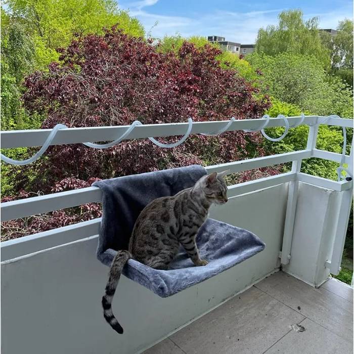 Hanging Removable Cat Hammock Pet Cat Beds For Radiator Bench