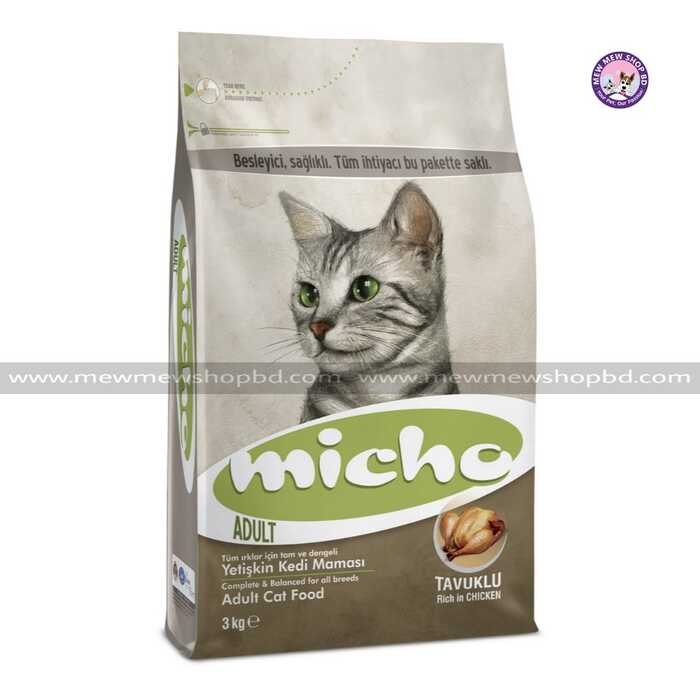 Micho Adult Cat Food Chicken 3 kg
