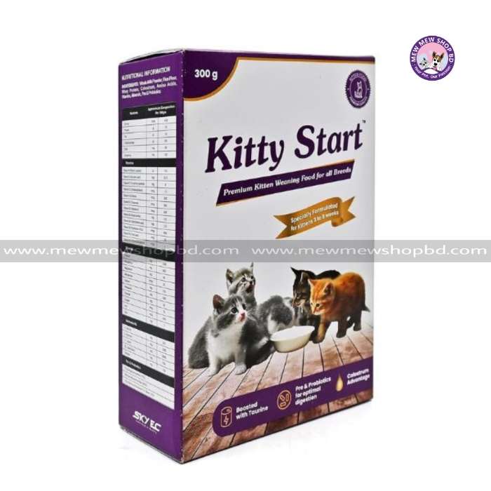 Kitty Start Cat Weaning Food for All Breeds – 300gm