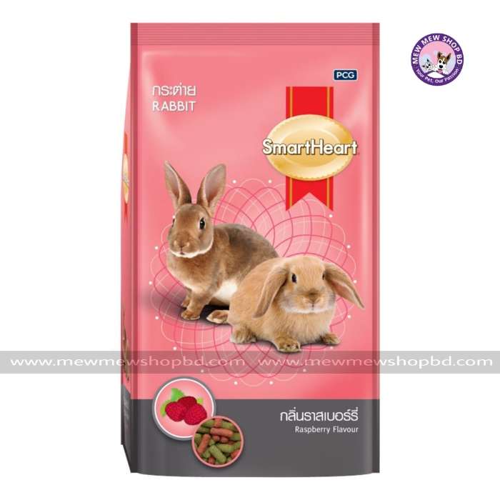 SmartHeart Rabbit Food In Raspberry Flavour 1kg