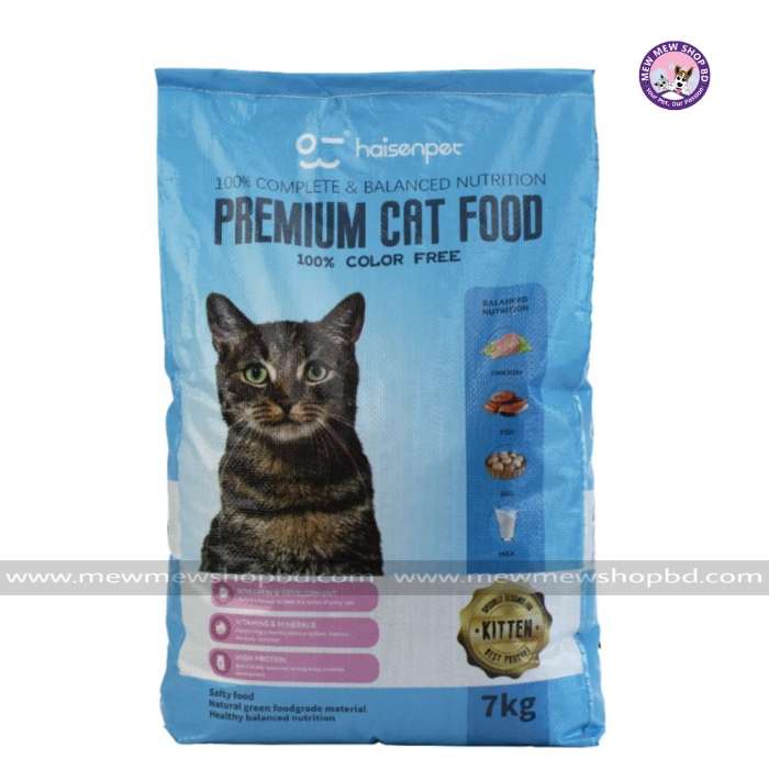 Haisenpet Premium Kitten Food with Chicken, Fish, Egg And Milk 7kg