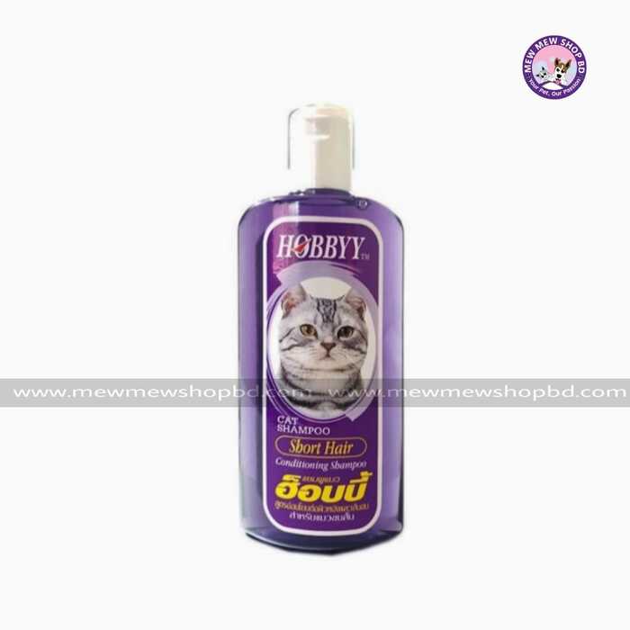 Hobbyy Cat Bath Short Haired Cat Shampoo 300 ml