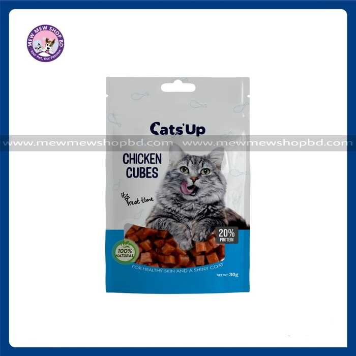 Cats up Treat with Chicken Cubes 30g