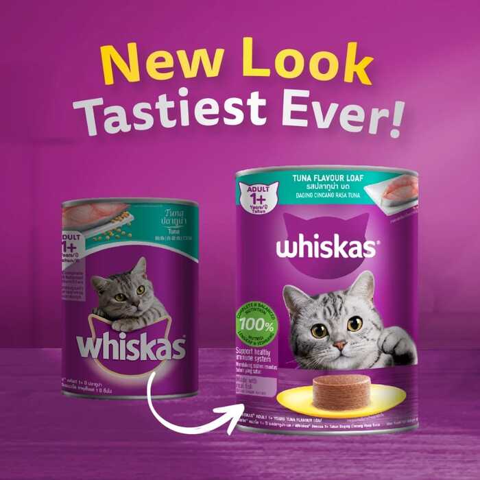 Whiskas Tuna Can 400 gm