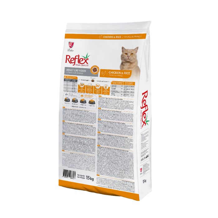 Reflex HiGH QUALITY Adult Cat Food Chicken & Rice 15kg