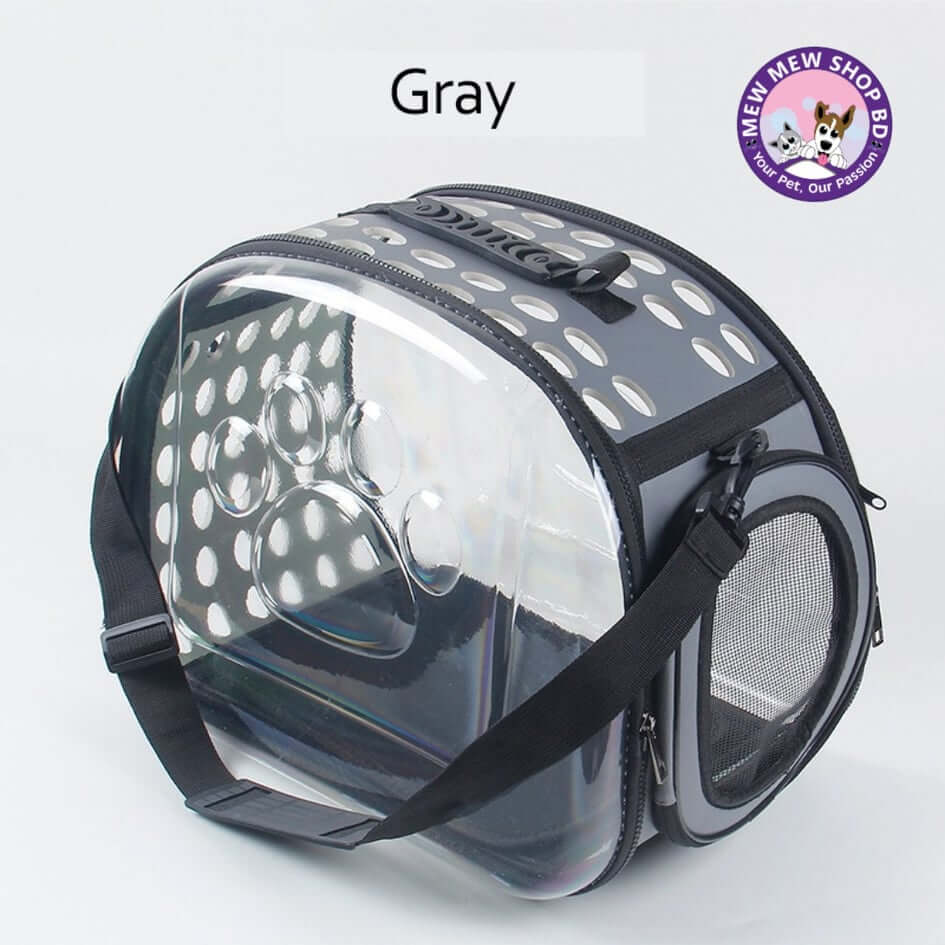 Transparent Pet Cat Carrier Travel Handbag Carry Bag