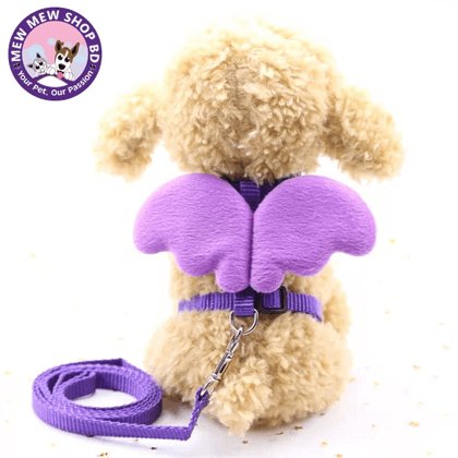 Pet Harness Vest Angle Wing Adjustable Pet Butterfly Harness For Cats