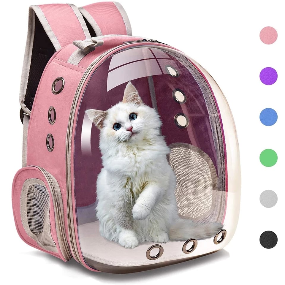 Pet Carrier Bag - Cat Backpack Carrying Bag