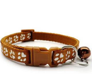 FootPrint Adjustable Collar Bell - Adjustable Collar For Cat