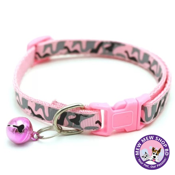 Camouflage Print Cat Collar || Cats Puppy Collars Pet Supplies