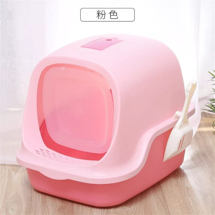 Cat Enclosed Litter Box Premium Quality (Inside Dhaka Only)