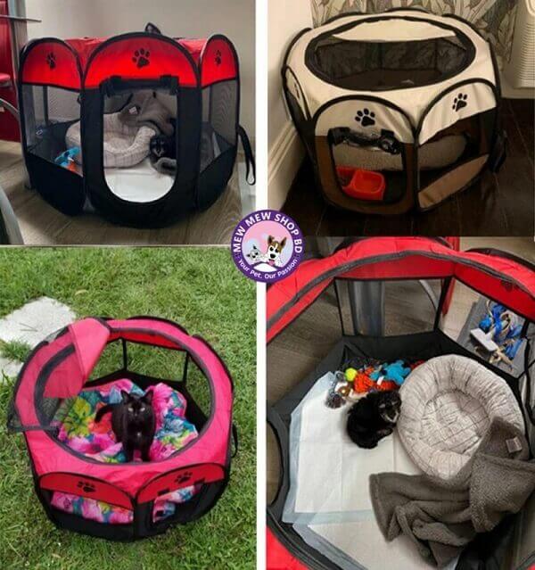 Portable Pet Tent Folding Outdoor/Indoor Dog Cat House