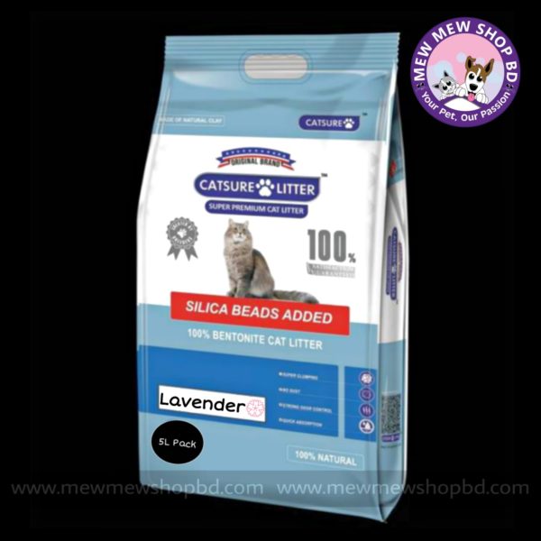 CatSure Premium Cat Litter - 5Ltr