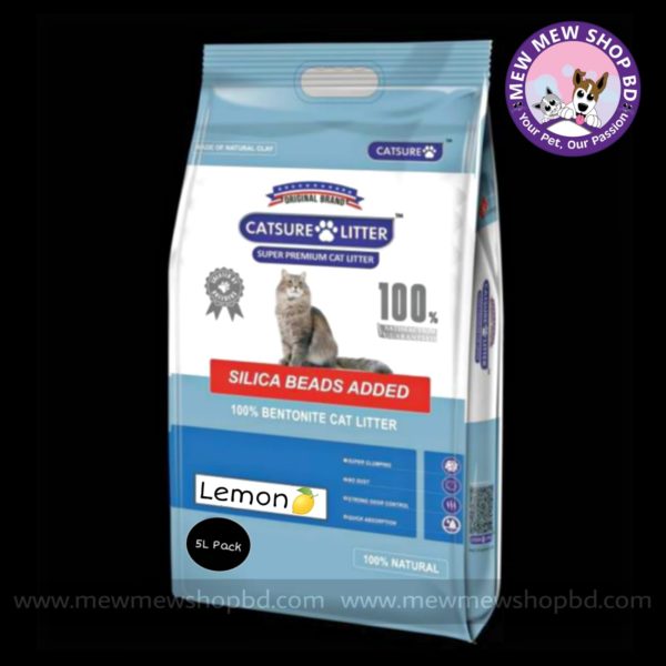 CatSure Premium Cat Litter - 5Ltr